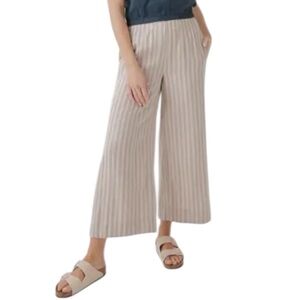 NWOT Pact Coastal Double Gauze Wide Leg Pant Women's size Large